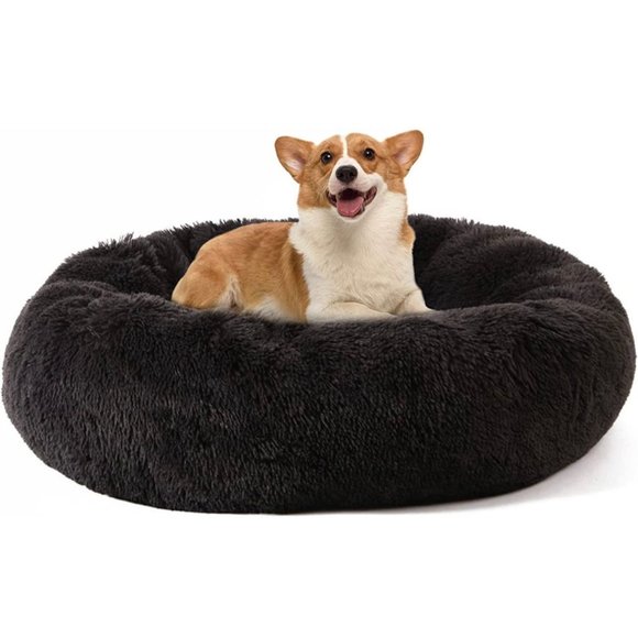 24” Amazing Dog Bed for Small Medium Large Dogs 40lb, Calming Pet Bed, Washable - Picture 2 of 9